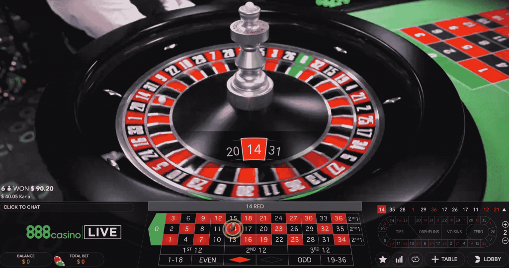 roulette online